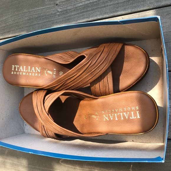 Brand New Italian Leather Wedges-won’t be available much longer - Picture 2 of 3